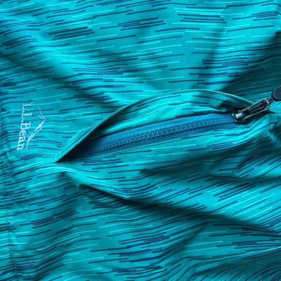 L.L. Bean Women's Teal Winter Jacket Size Medium - Picture 8 of 12